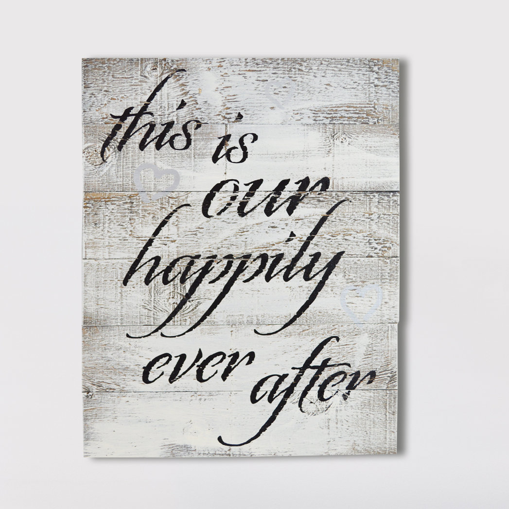 " This Is Our Happily Ever After " Winston Porter