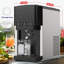 Distributeur d'eau 3 en 1 avec machine à glaçons, glaçons, glace pilée, refroidisseur d'eau, 44 lb / 24 h, 12 glaçons / 6 min, réservoir d'eau de 6 l, rangement pour glaçons de 4 lb, maison, cuisine, fête, VR