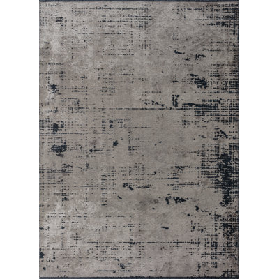 Tapis gris / noir Rapture