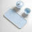 Ice Flower Crystal Glazed Ceramic Tea Sea Tray - Simple Office Tea Set With Peaceful White Moonlight On Tea Mat