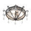 3 - Light Semi Flush Mount