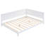 Lit de jour double en blanc - Style moderne Mid-Century avec bois et lattes pour plus de confort et de durabilité-1481413240-1481413242