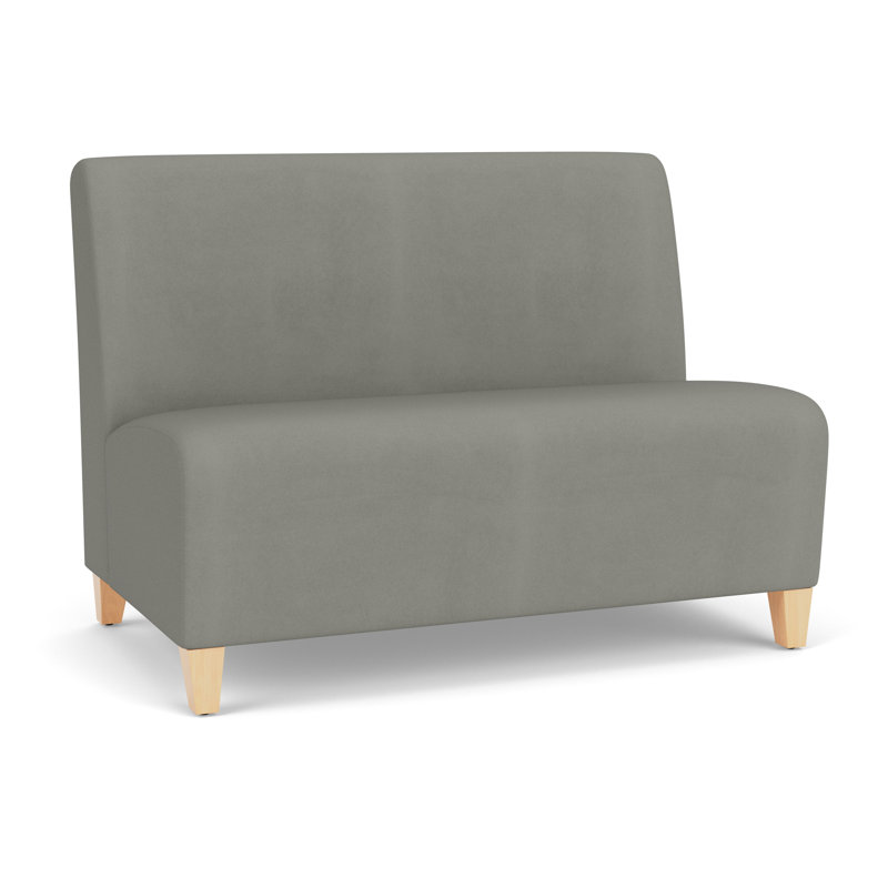 Causeuse sans accoudoirs Ravenna, Bois naturel, Patriot Plus