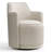 19" Upholstered Fully Assembled Swivel Dining Armchair-101219288