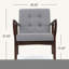 Fauteuil capitonné de 28,25 po de largeur Babic-299271527-372067805