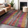 Machine Washable Indoor/Outdoor Xhevrie Putty Rug