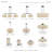 Ashani 5 Light Bronze Pendant Chandelier