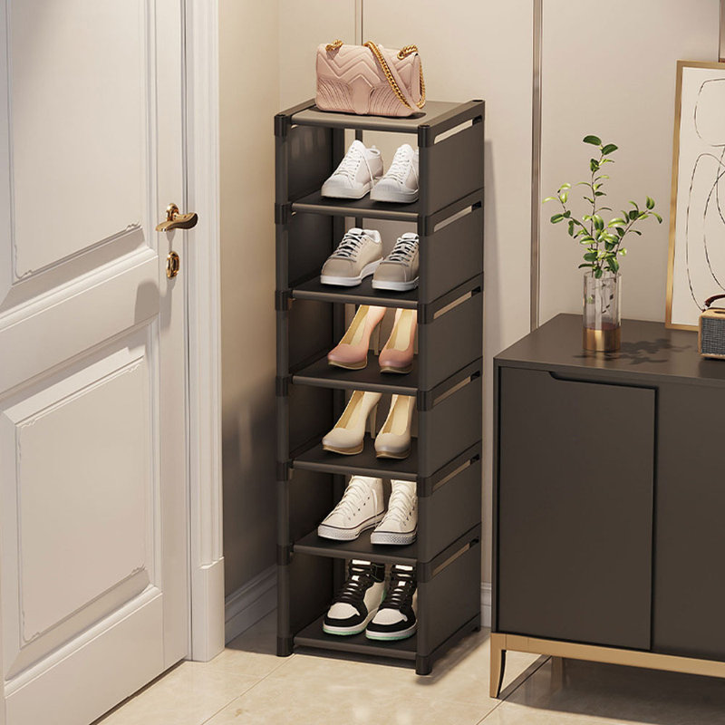 7 Pair Stackable Shoe Rack