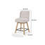 Tabouret pivotant à hauteur de comptoir