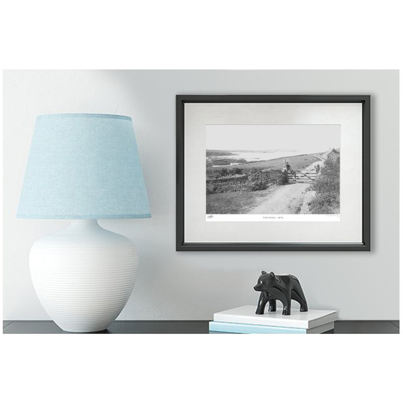 Trevone, 1894 by Francis Frith - Single Picture Frame Print, 45cm H x 60cm W x 2.3cm D