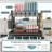Rustproof 2-Tier Dish Rack With Drainboard