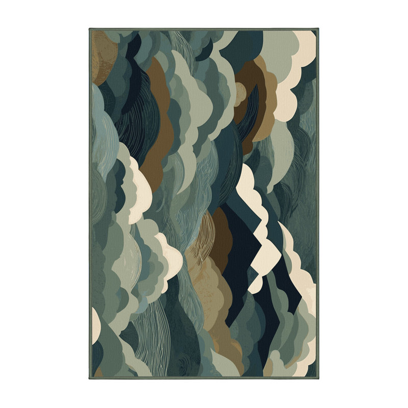 Dusk Glow Rug, Rectangle 8' x 10'