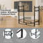 33'' W Metal Log Rack