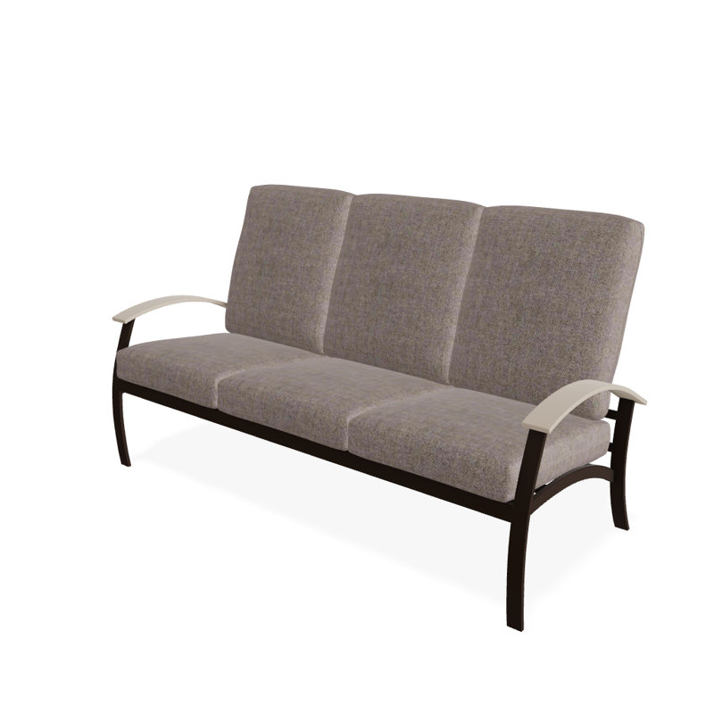 Belle Isle Outdoor 3 - Seat Patio Sofa, Textured Kona, Betsy