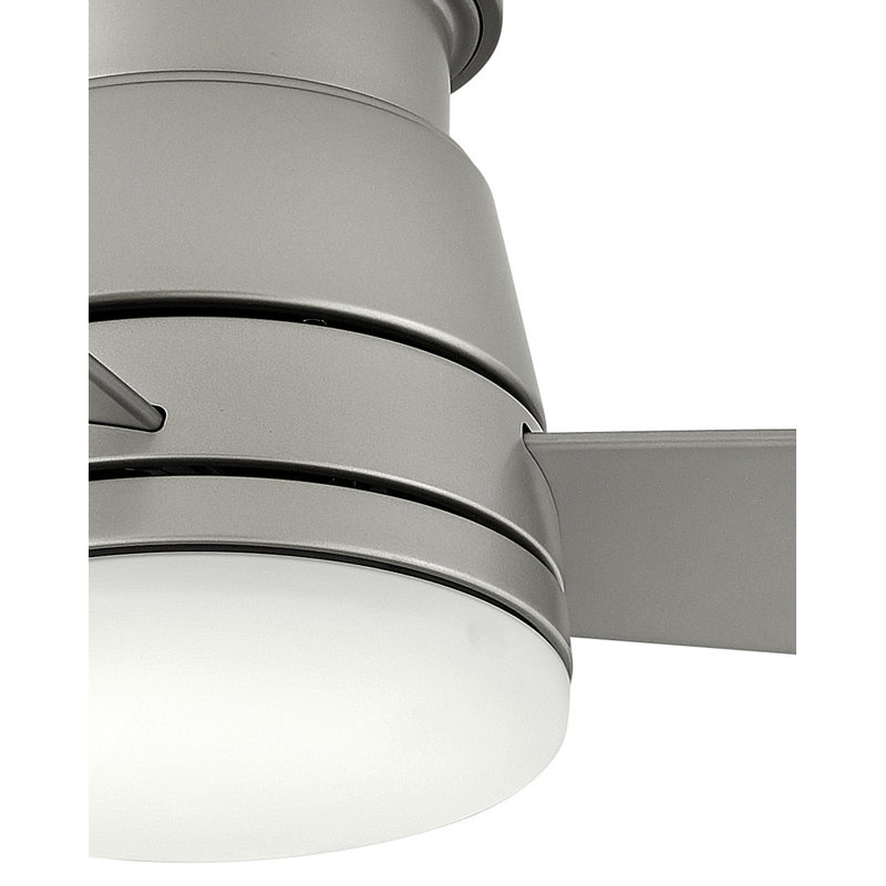 Ventilateur DEL Peppa, Nickel brossé