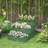 3-Tier Galvanized Steel Raised Garden Bed Kit for Backyard, Garden, Patio, with Open Bottom and Rubber Strip Edging-486976498