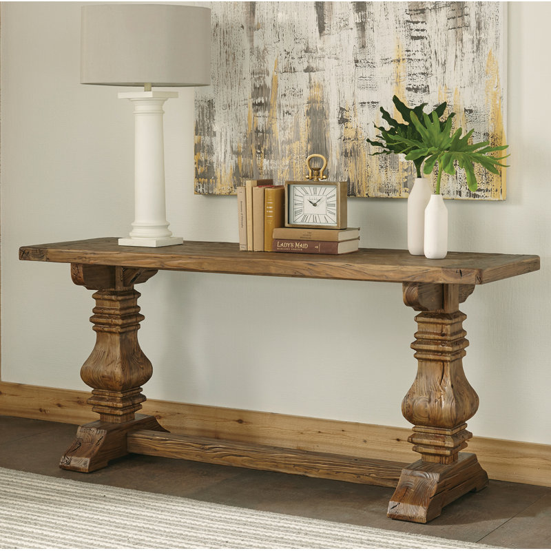 68'' Solid Wood Console Table
