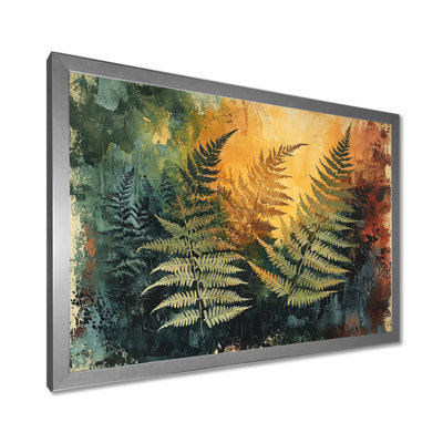 Fern And Tropical Colors Synergy II - Ferns Wall Art