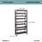 X-Frame Furniture 63.43" H x 30" W Etagere Bookcase-39675089