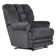 Upholstered Big Man's Lay Flat Recliner with Extended Footrest
