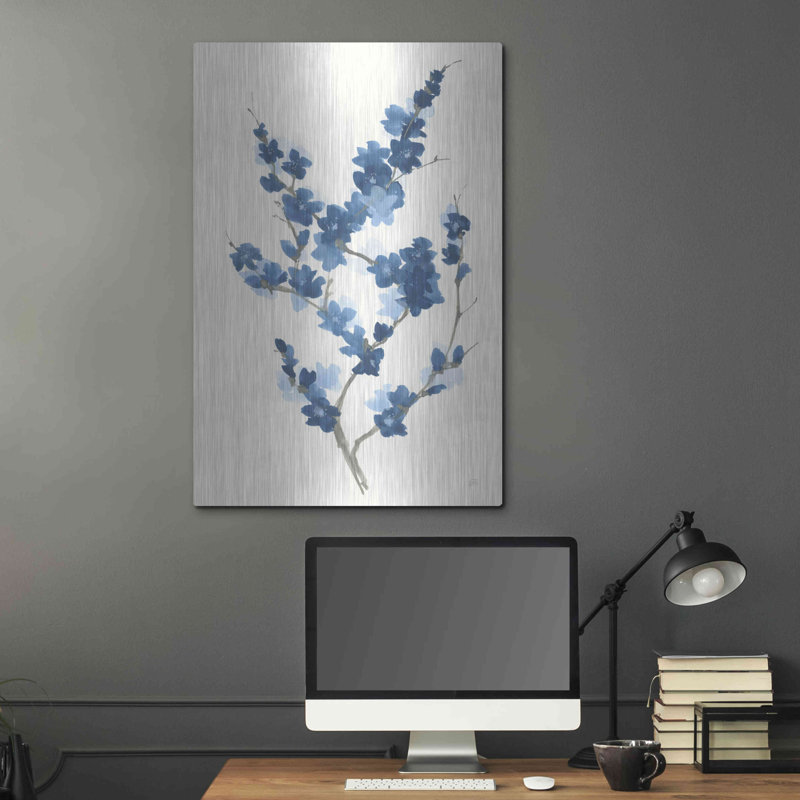 «Blue Branch II» par Chris Paschke, H 36 po x l 24 po