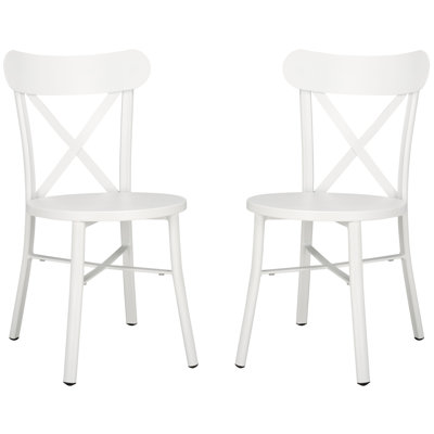 Cierah Cross Back Chair Set Of 2