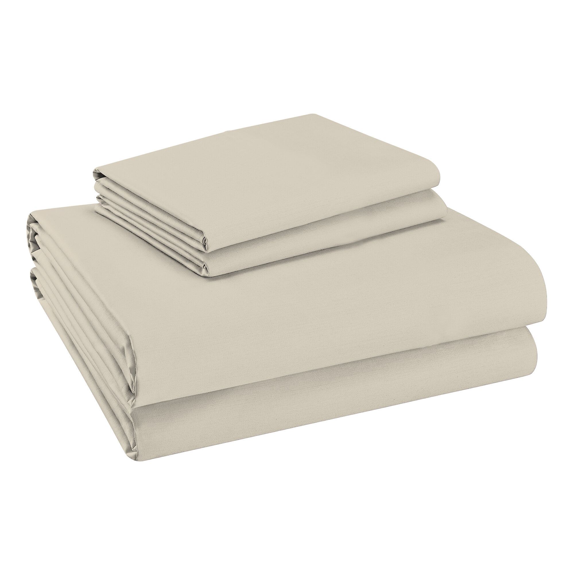 10-inch Deep Pockets, Sheet Set 800-TC, 100% Egyptian Cotton ,custom Made  4-piece Bedsheet, 2 Pillowcases, 1 Flat Sheet and 1 Fitted Sheet 