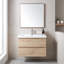 Meuble-lavabo flottant 24 po avec lavabo-566121313