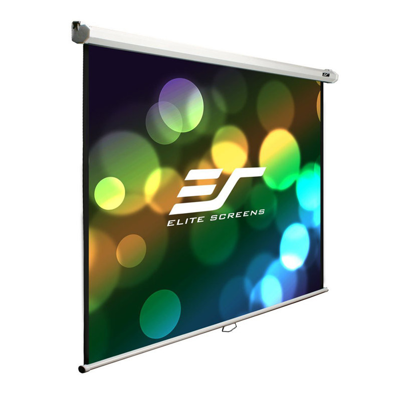 Manual B Series White 100" diagonal Manual Projection Screen