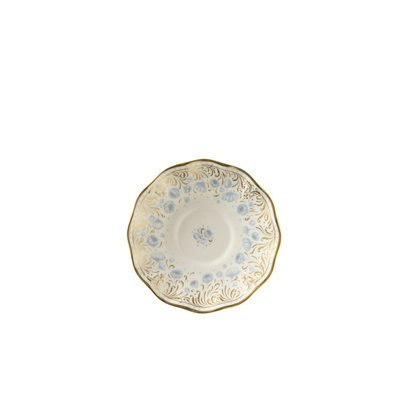 Royal Peony Handmade Bone China Saucer