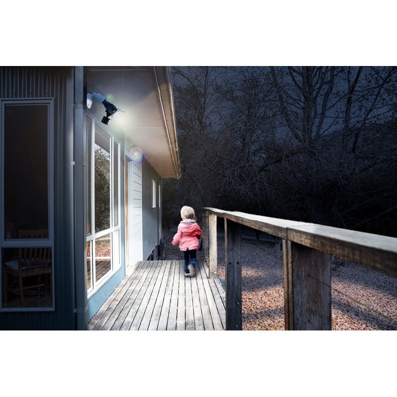 Adjustable Dual Motion Sensor LED Outdoor Security Light