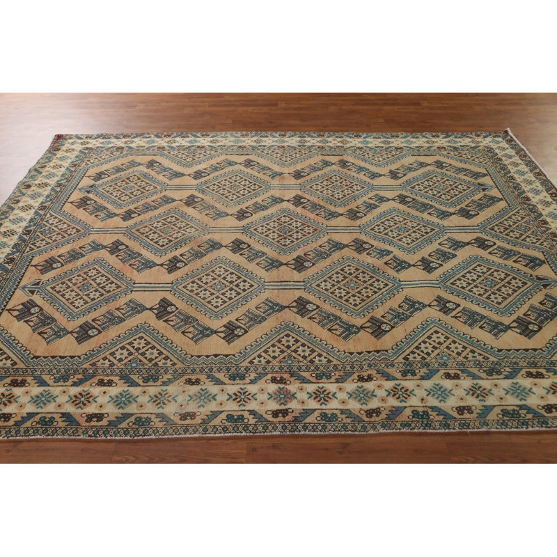 Tapis géométrique 7 x 9