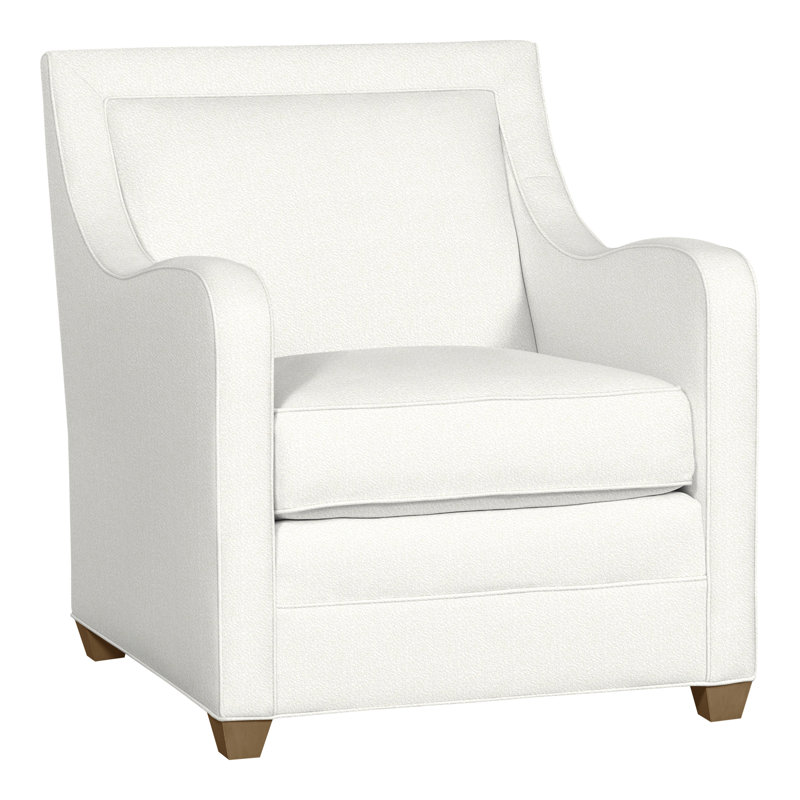Haden Upholstered Armchair, Hampton, Kempsey Sheepskin