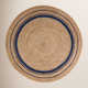 Natural Fiber Braided Round Area Rugs