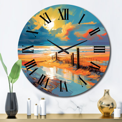 Metal Wall Clock