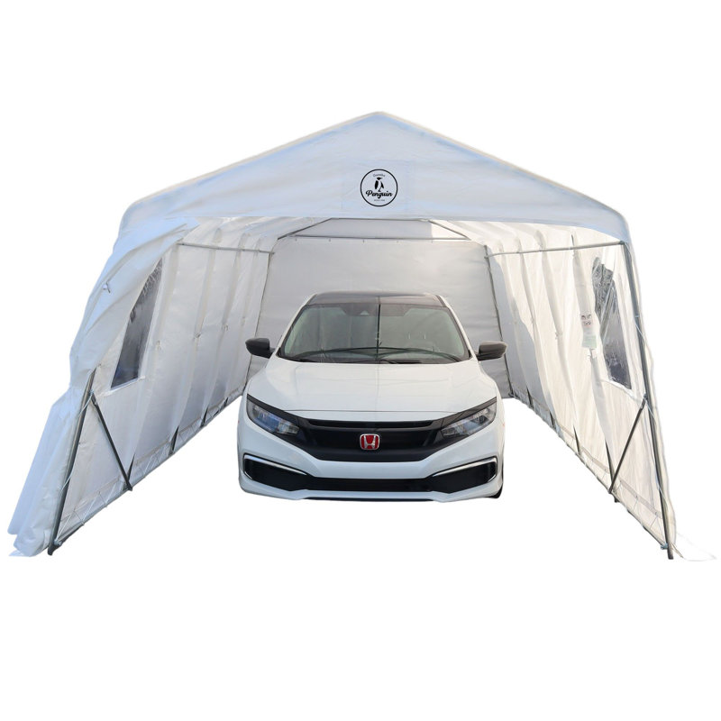 11 pi. L 20 pi. D Garage blanc