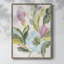 Impression encadrée Floral Breeze Fresco II - bois massif-913052158