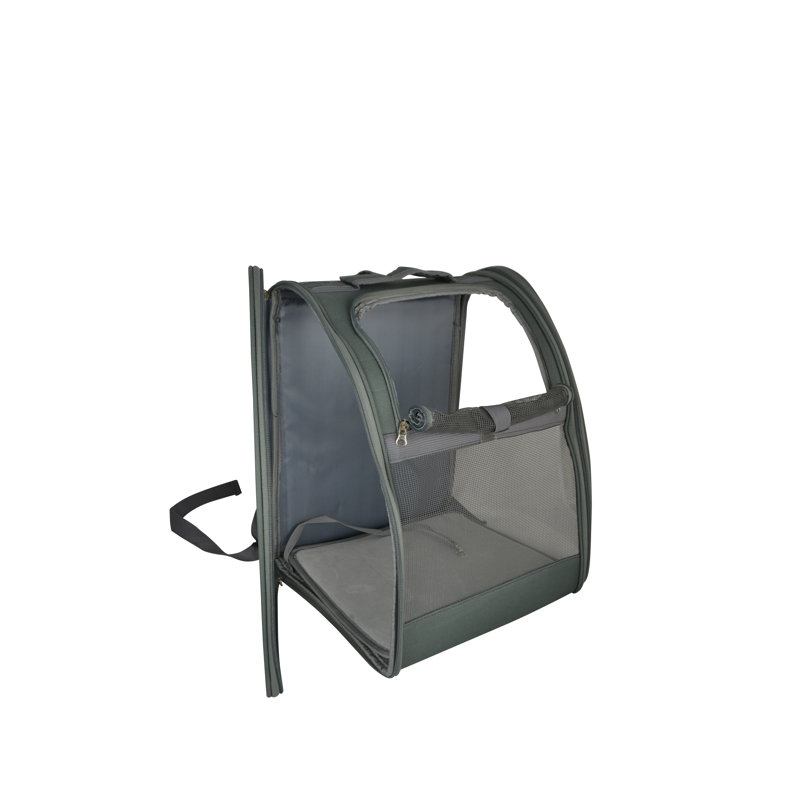 Sac à dos en filet Pet Carrier, gris