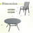 Ashville With Stackable Textilene Chairs-155836425
