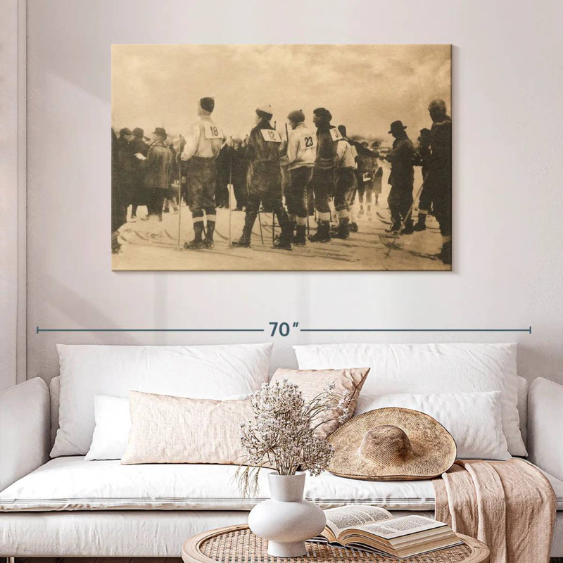 Sireci The Ski Start, 32" H x 48" W