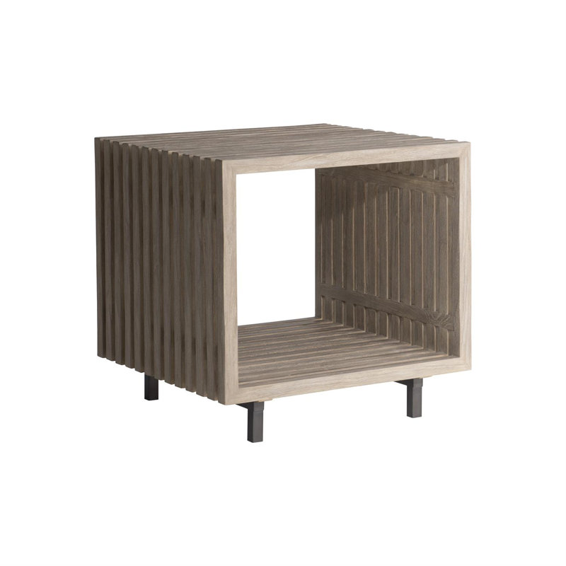 Kingston Outdoor Square Teak Side Table