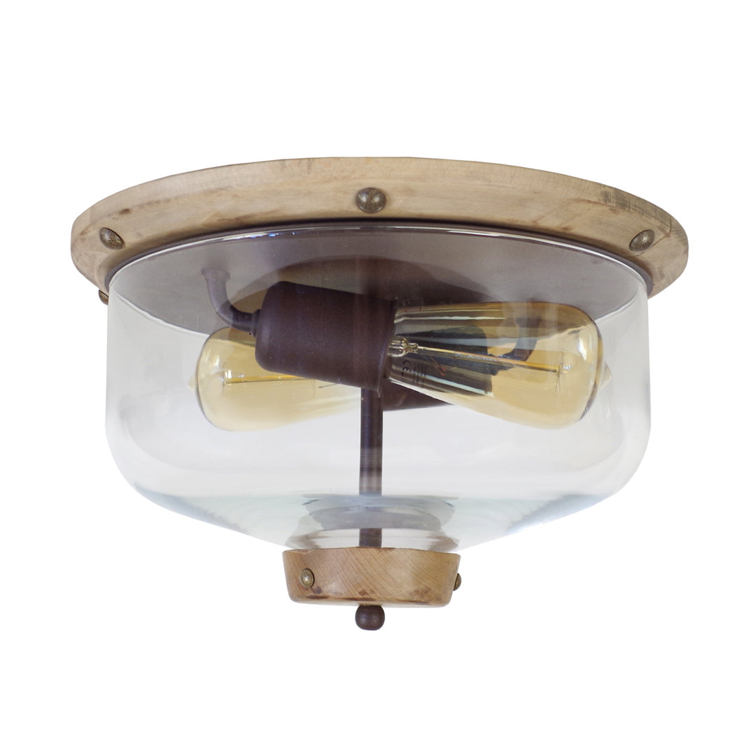 Sargat 2-Light Flush Mount