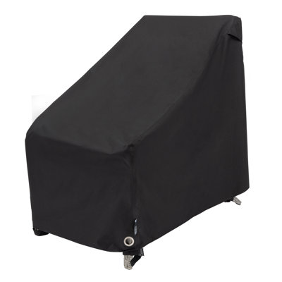 Modern Leisure Black Diamond Patio Chair Cover, Waterproof, 27"L x 34"W x 31"H, Black