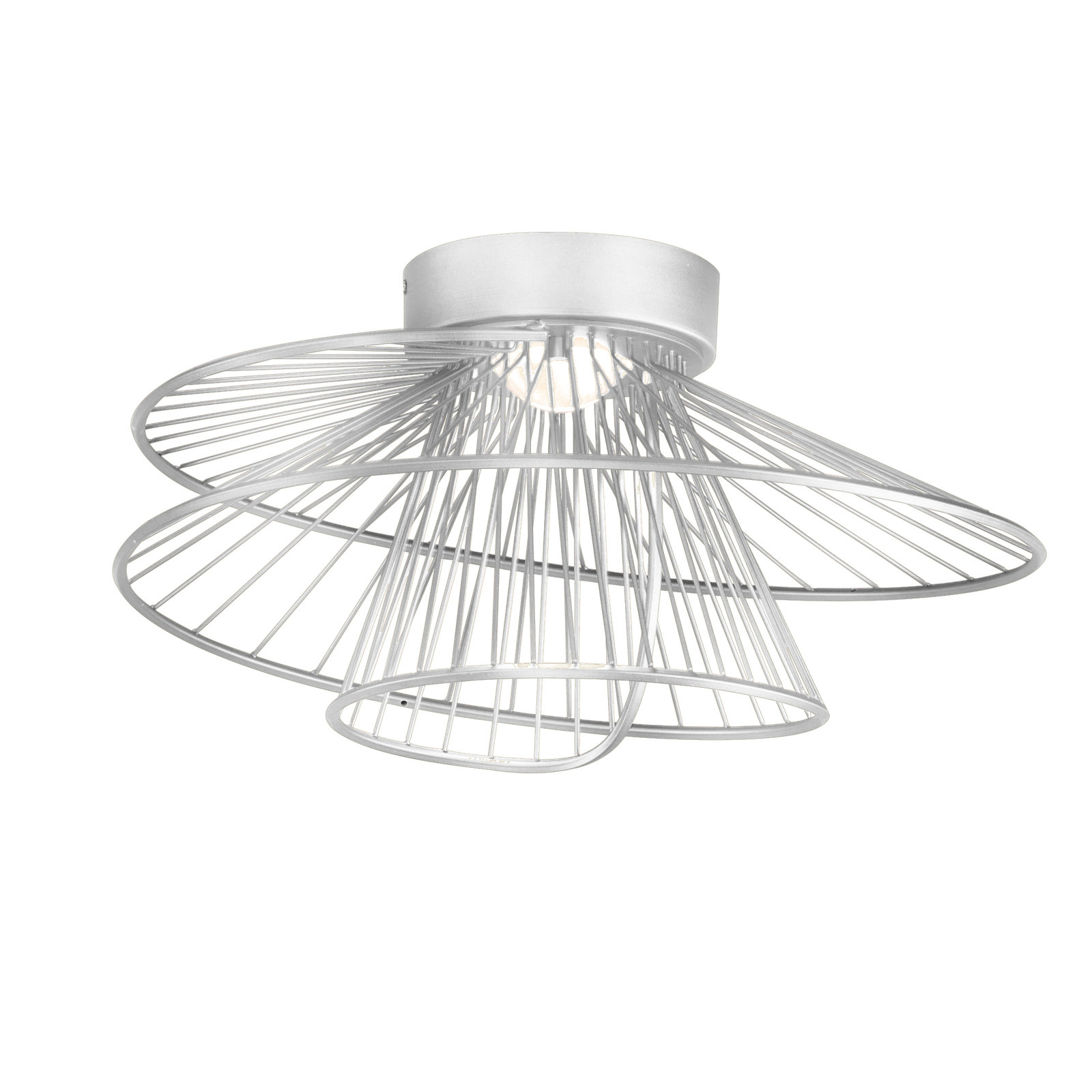Cusack Single Light Flush Mount, Matte White