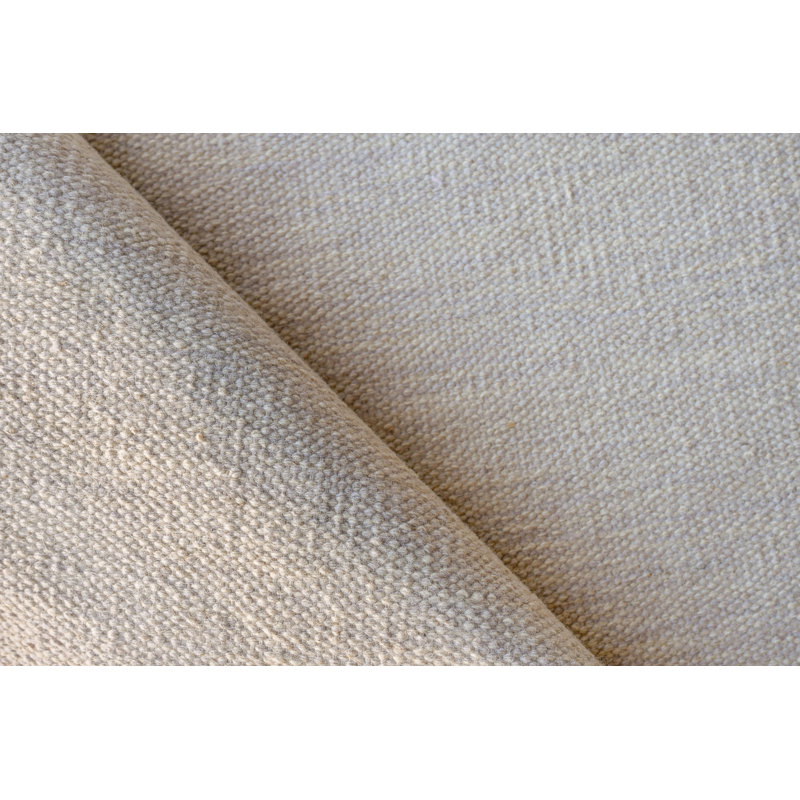 Chelsea Flatweave Wood Area Rug, Rectangle 9' x 12', Silver