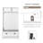 3-In-1 Hall Tree, Entryway Bench With Coat Rack, Mudroom Bench With Shoe Rack, 2 Storage Drawers, 4 Hooks And Padded Seat Cushions For Hallway, White-426152083