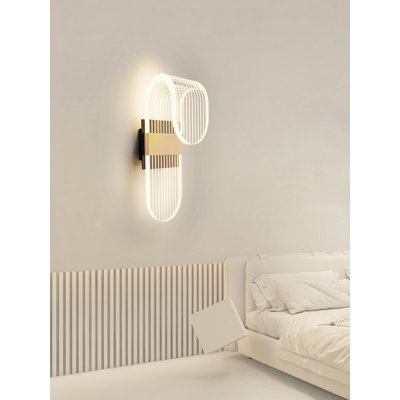 Sharlita Iron LED Flush Mounted Sconce