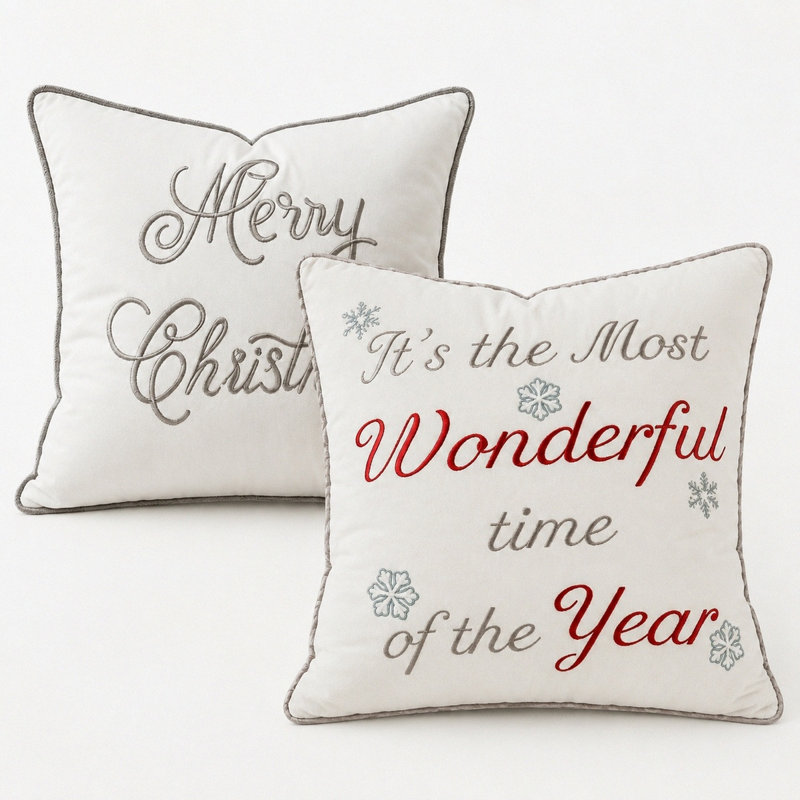 Housses de coussin 18 x 18 pouces