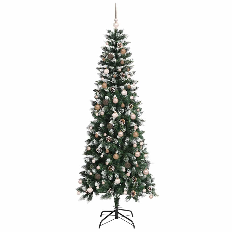 7.87' H Lighted Artificial Christmas Tree