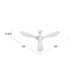 Franny 3 Blade Ceiling Fan with LED Light Kit